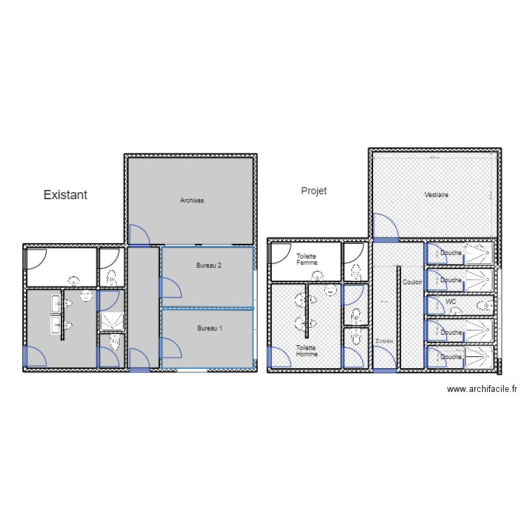 Bâtiment 335 Regulus 2022 - Modifié. Plan de 20 pièces et 120 m2