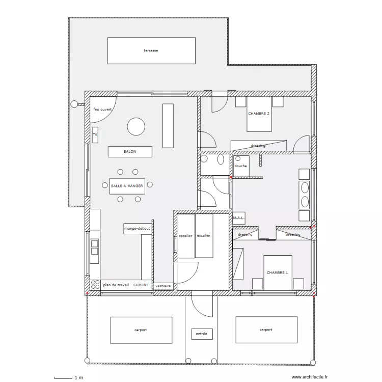PROJET SPY - RDC - 04-2012 - SANS COTATIONS. Plan de 