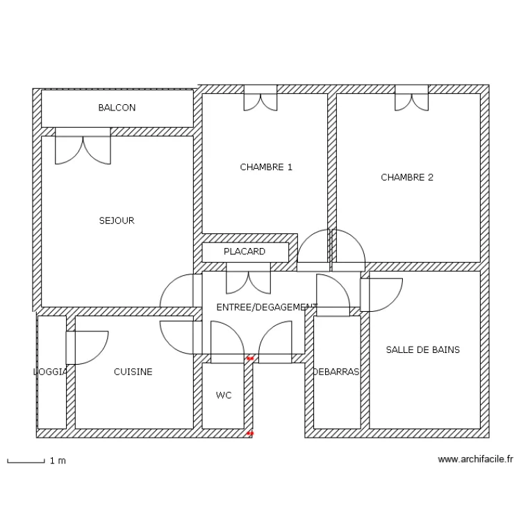 FOSSE AUX BICHES. Plan de FOSSE AUX BICHES. Plan de