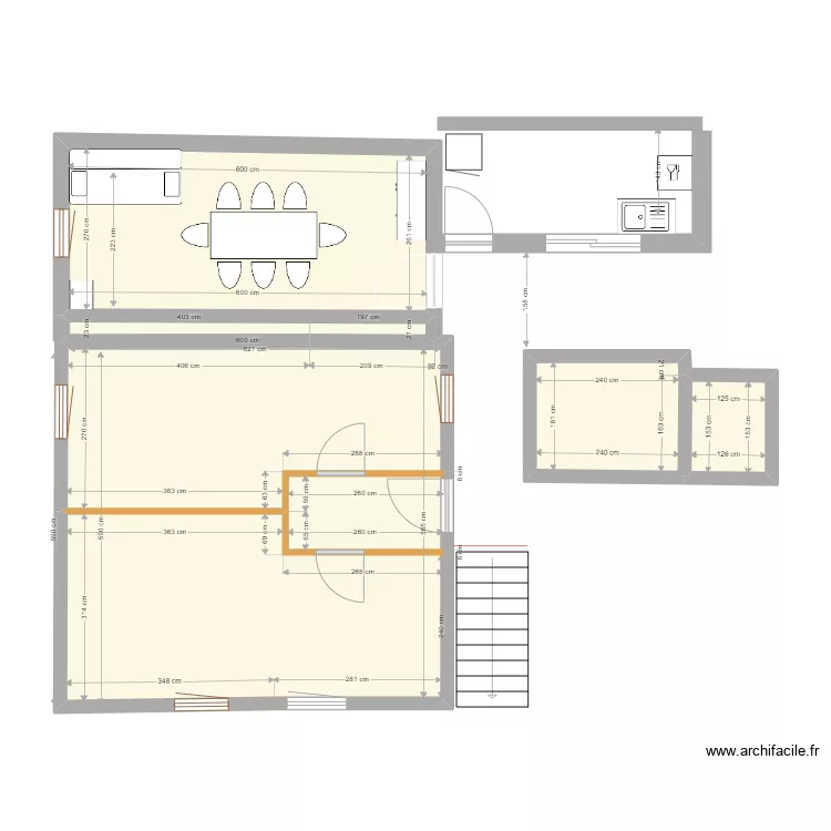 petite maison P-32. Plan de 