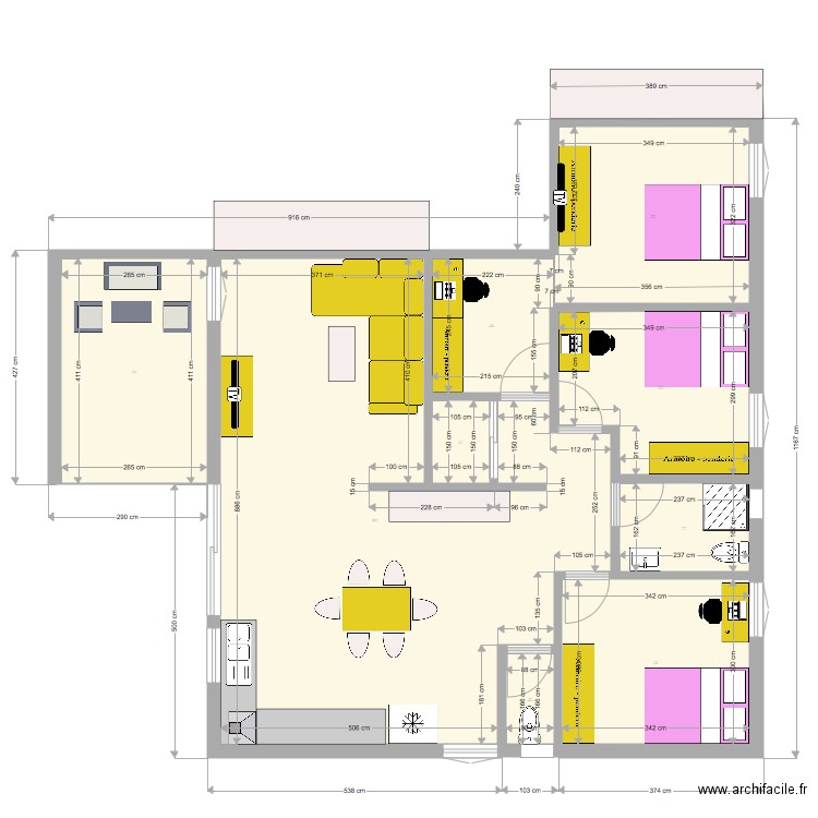 extension bas T4 v Manu last. Plan de 0 pièce et 0 m2