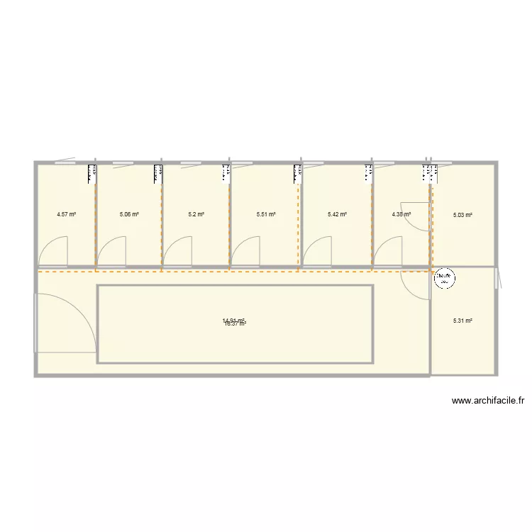 richard paul 2A3 IFCA2 1er dessin . Plan de 