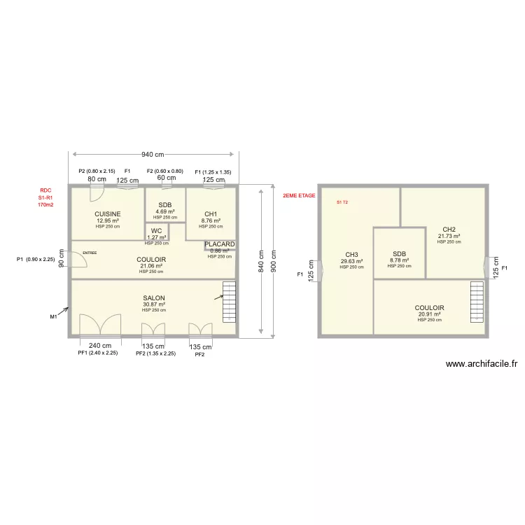 HAKAN BAG 422222. Plan de 