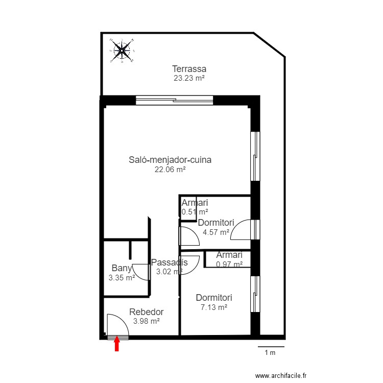 ED. LA MOLA DE PRATS, PB-1. PRATS CANILLO. Plan de 0 pièce et 0 m2