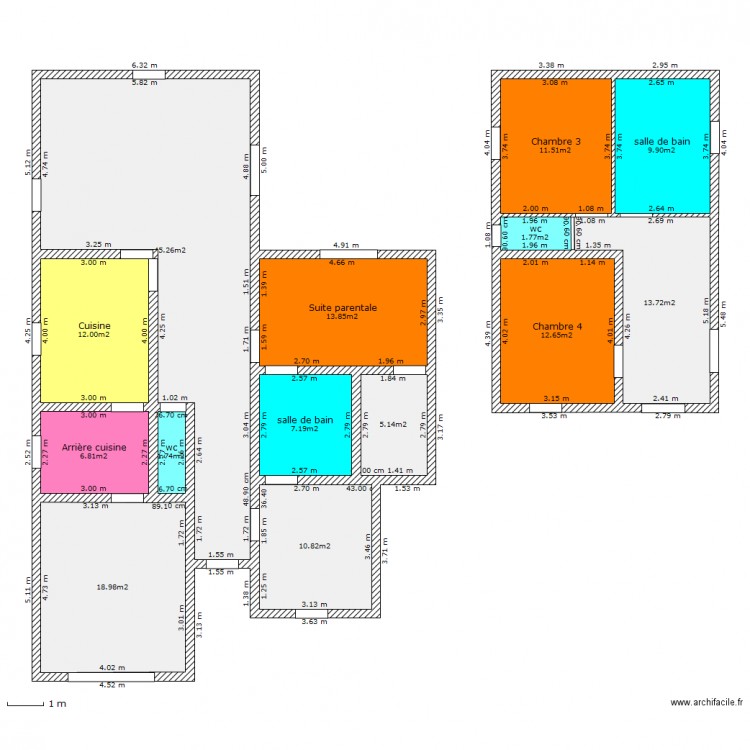 grande terrass L. Plan de 0 pièce et 0 m2