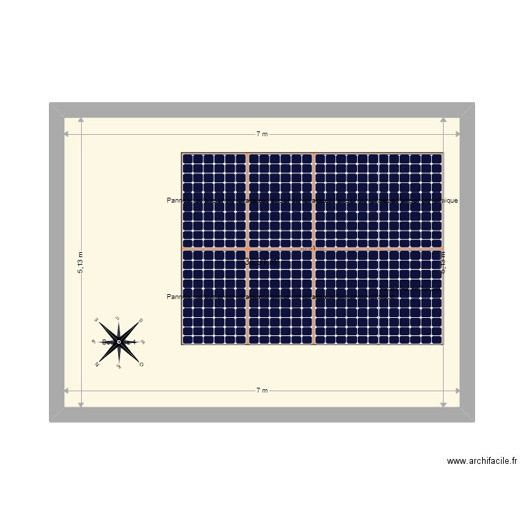 KAPULIS ALAIN. Plan de 1 pièce et 36 m2