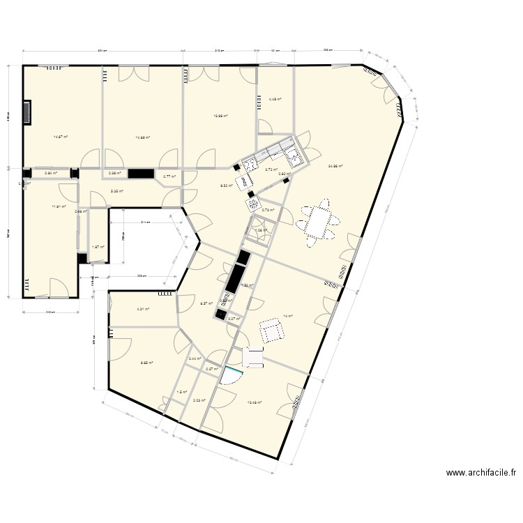 CHARVET surfaces. Plan de 0 pièce et 0 m2