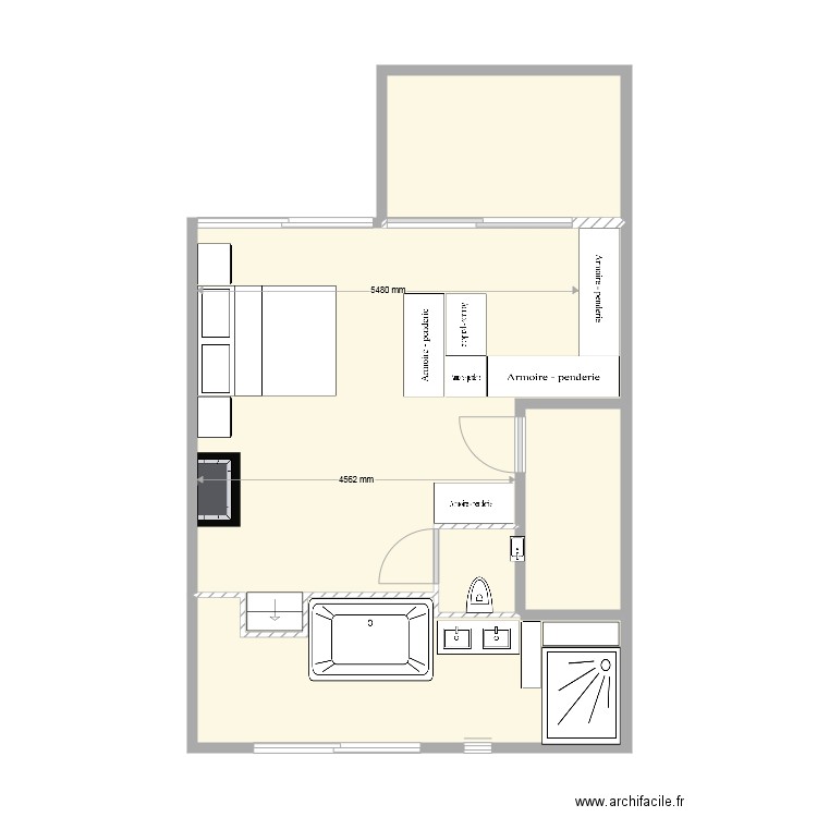 aménagement toiture. Plan de 0 pièce et 0 m2