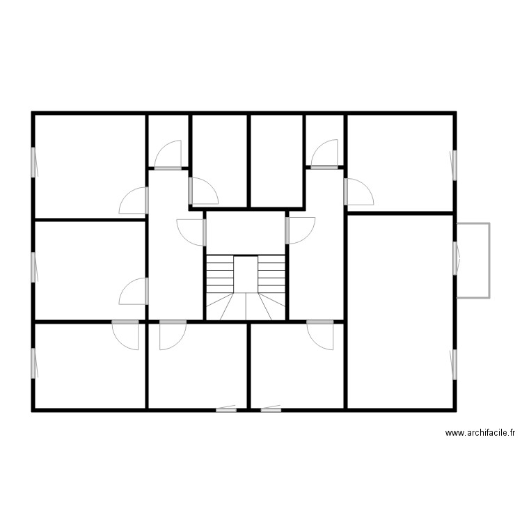 Bousic R3. Plan de 0 pièce et 0 m2