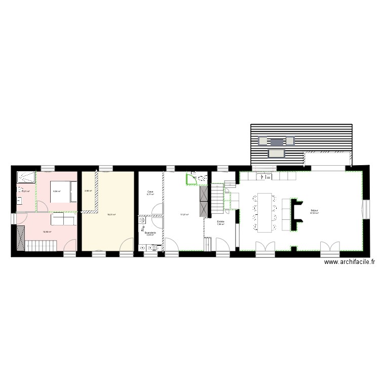 Projet Rouen R. Plan de 0 pièce et 0 m2