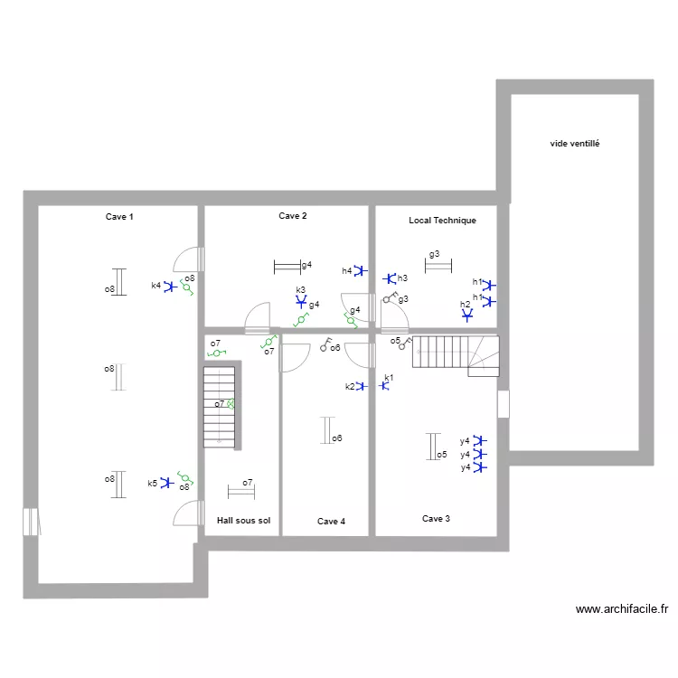  Cave Ondenval mai 2019  Sch&eacute;ma de position . Plan de 