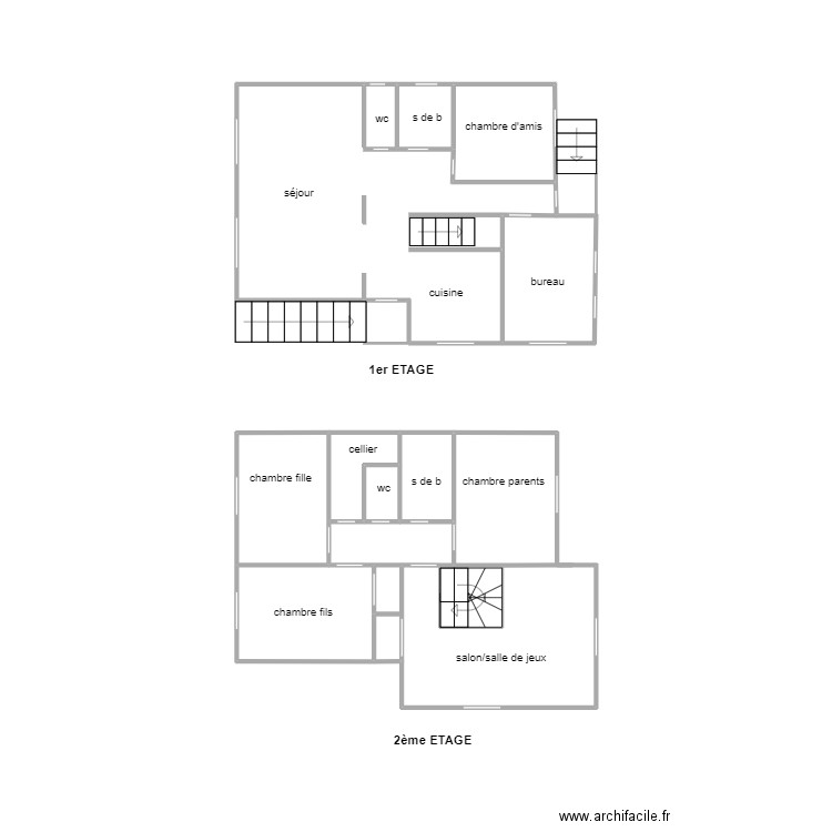 maison MAZARS. Plan de 12 pièces et 20 m2