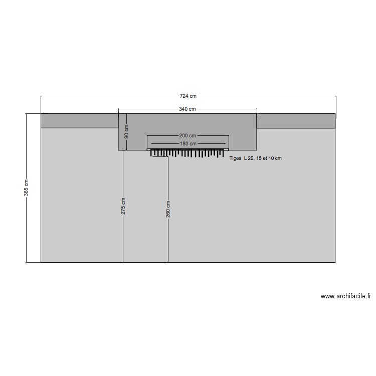 Elevation Salle De Ceremonie. Plan de 0 pièce et 0 m2