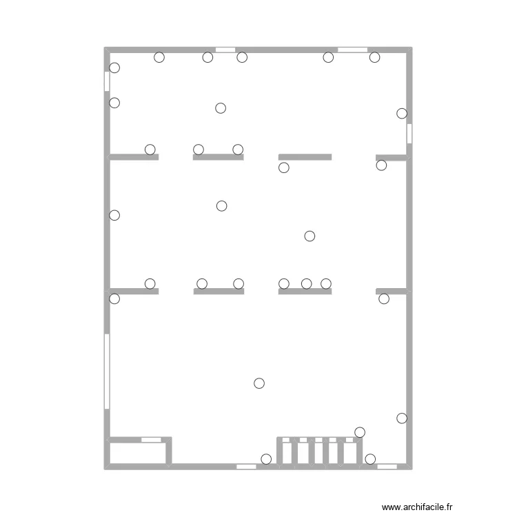 Vollet logistique. Plan de 