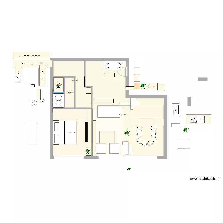 Thalassa 139. Plan de 