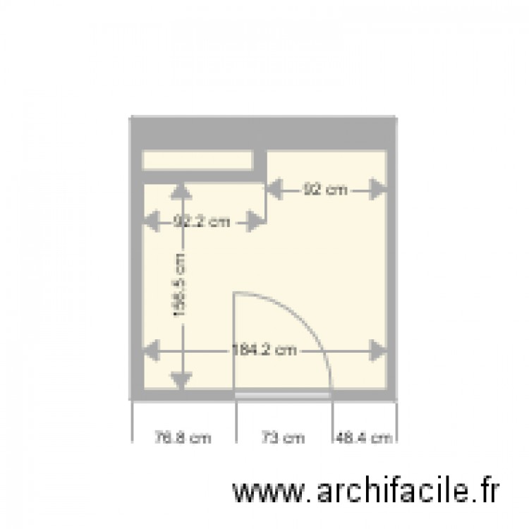 SdB . Plan de 0 pièce et 0 m2