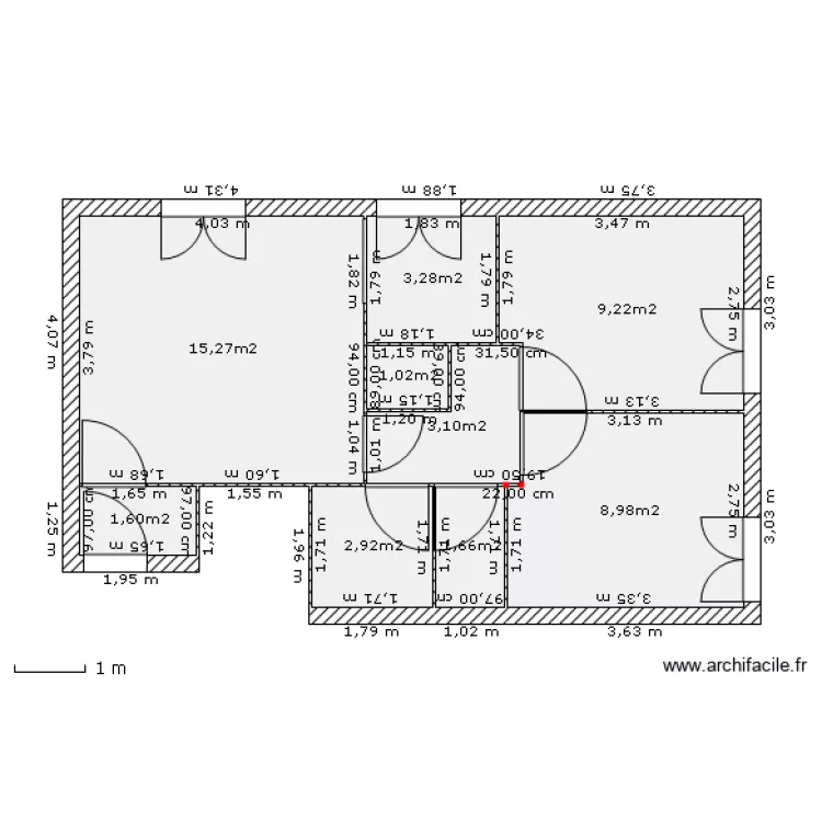 paris 55m². Plan de paris 55m². Plan de