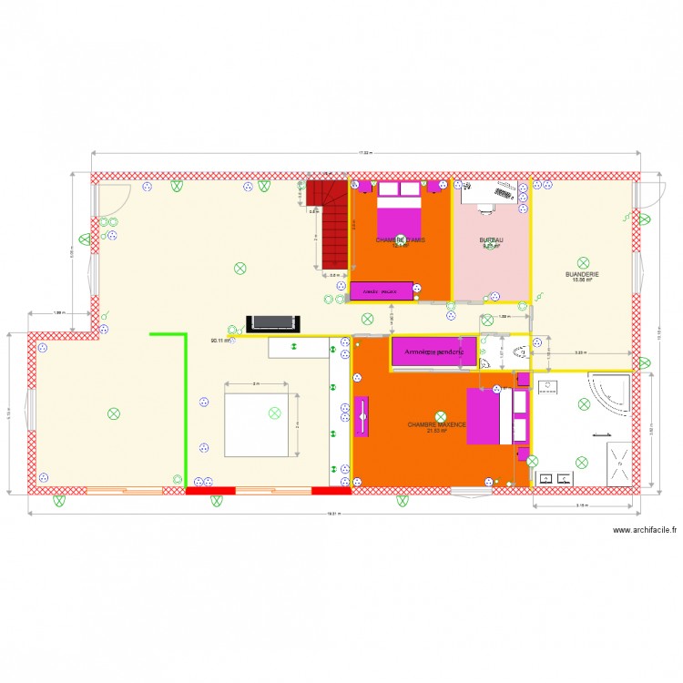 MAISON MAXENCE. Plan de 0 pièce et 0 m2