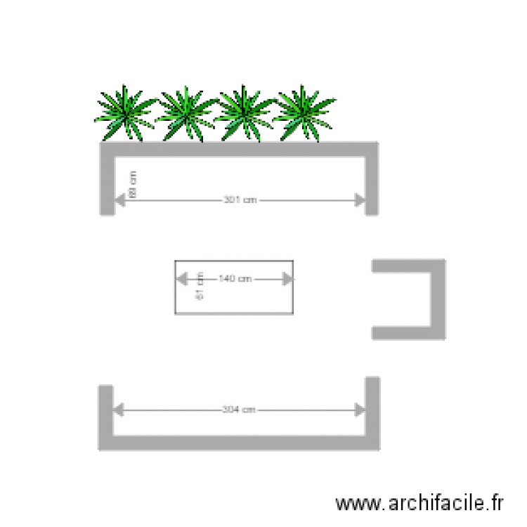 salon jardin delledalle. Plan de 0 pièce et 0 m2