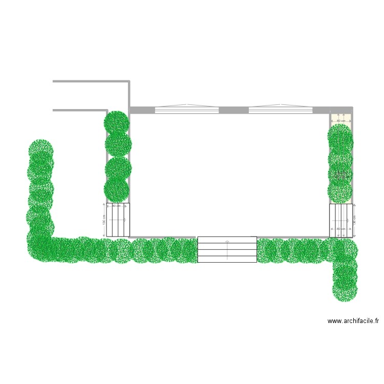 Terrasse Rem Plan 1 pièce 4 m2 dessiné par Seb Dupont