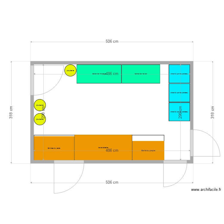 local plonge. Plan de 0 pièce et 0 m2