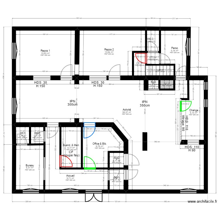 94V75C PROJET ap debut tvx 100923. Plan de 0 pièce et 0 m2