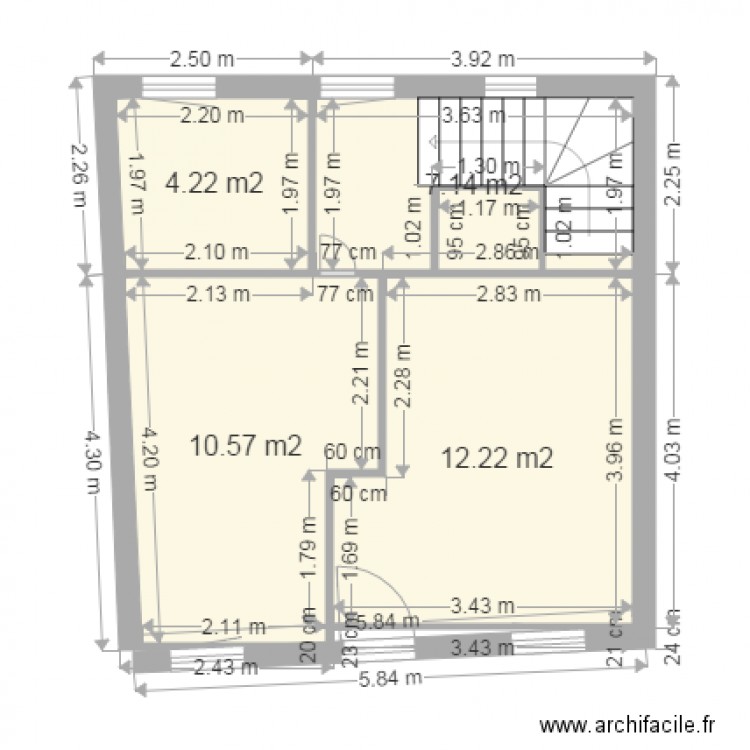 Etage 1er final. Plan de 0 pièce et 0 m2