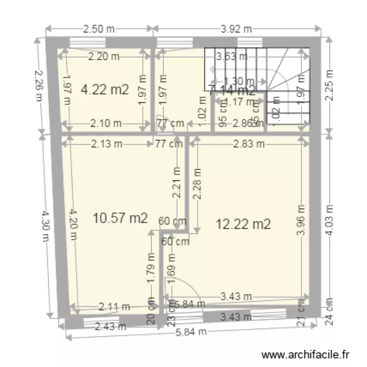 Etage 1er final. Plan de 