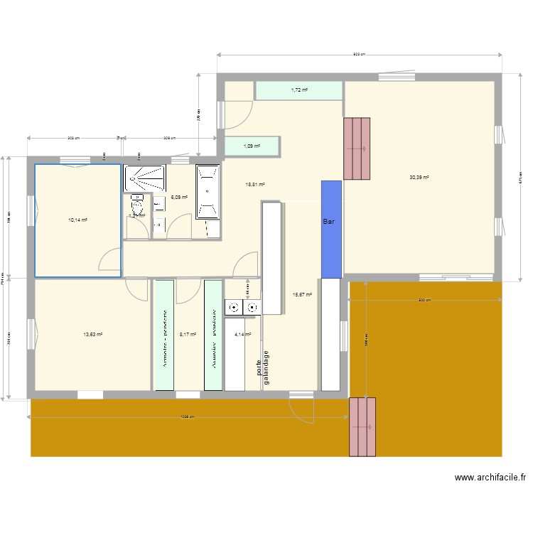 plandemiSS03. Plan de 11 pièces et 111 m2