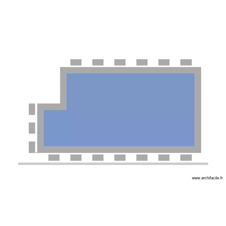 margelle. Plan de margelle. Plan de