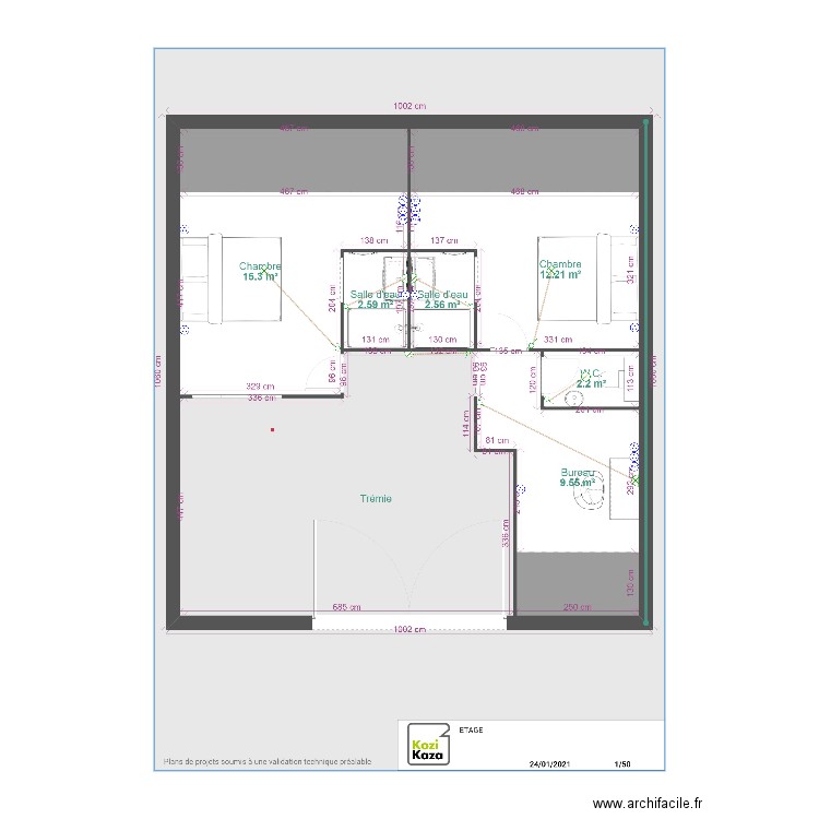 Plan Elec R1 Loft3. Plan de 0 pièce et 0 m2