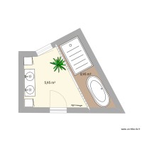 plan salle de bain Auriol