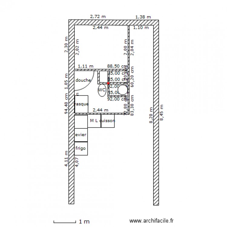 Plan. Plan de 0 pièce et 0 m2