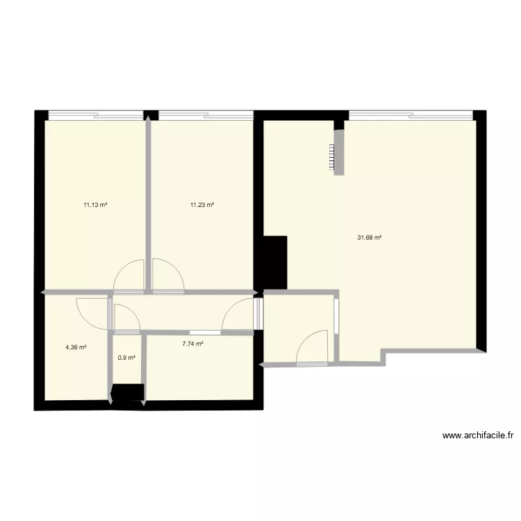 PLAN VIERGE BARBIER. Plan de 