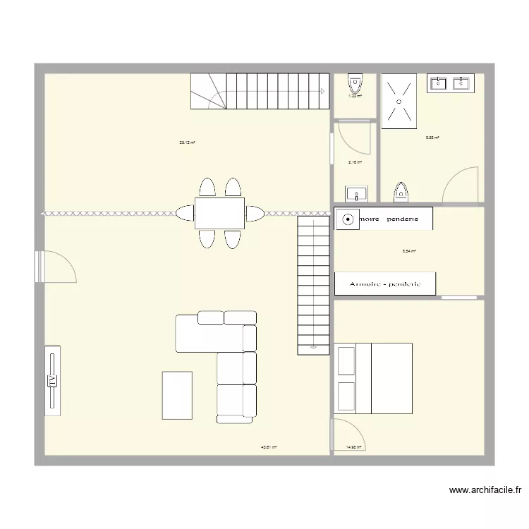 ST LEU AMENAGEMENT. Plan de 
