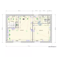 plan gite 1 &eacute;lecteur