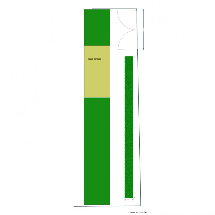 acces chantier. Plan de 0 pièce et 0 m2