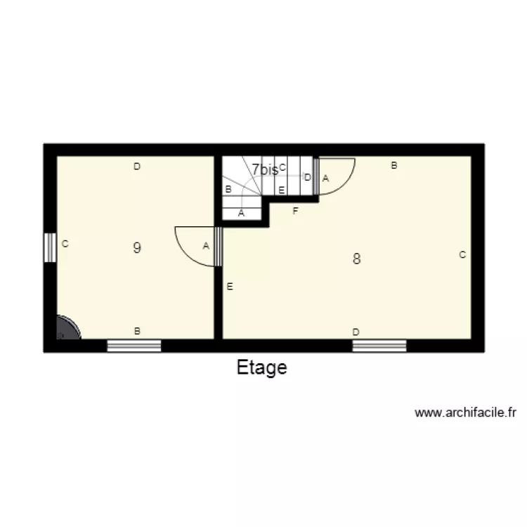 184659 LOMBARD Plomb. Plan de 