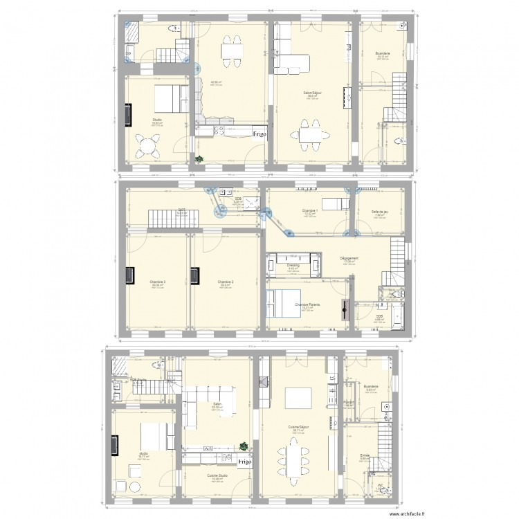 bastide roche. Plan de 0 pièce et 0 m2