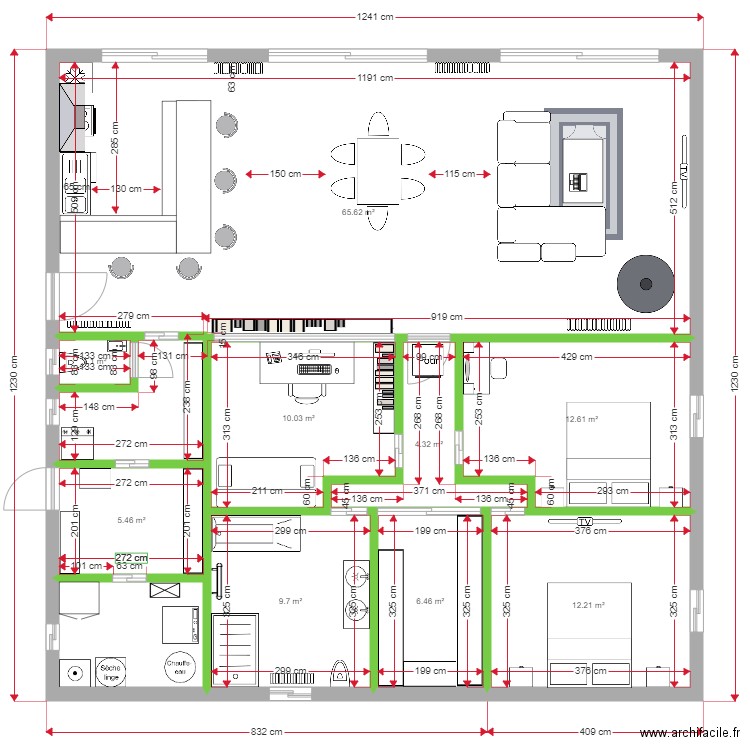 Maison camille 6. Plan de 0 pièce et 0 m2