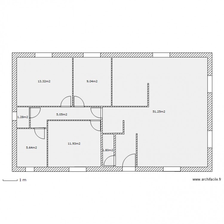 pralas . Plan de 0 pièce et 0 m2