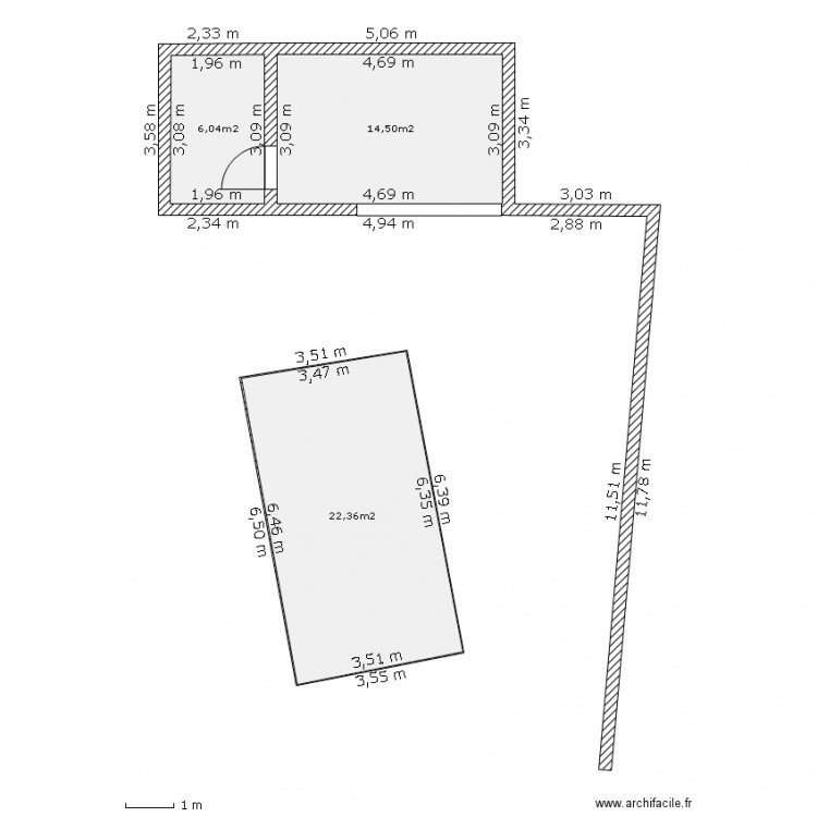 ruoms PERMIS 2 COTES. Plan de 0 pièce et 0 m2