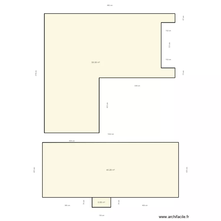 Bernard Corbere. Plan de 