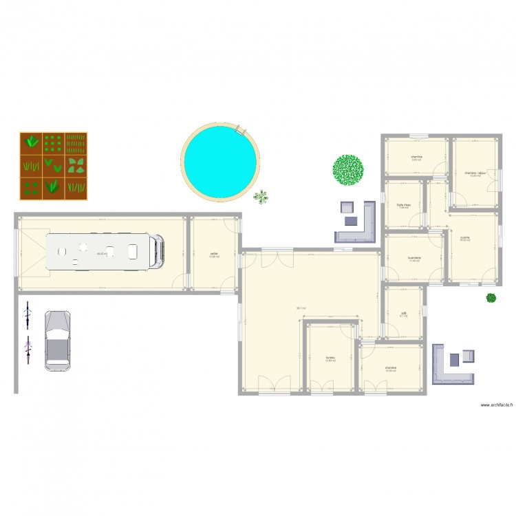 projet los dos. Plan de 0 pièce et 0 m2