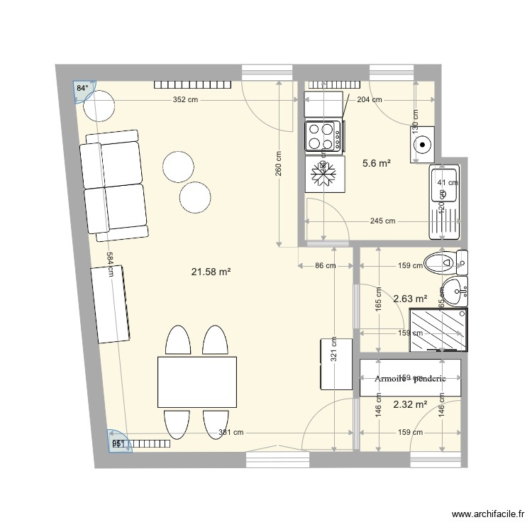Charenton V1. Plan de 0 pièce et 0 m2