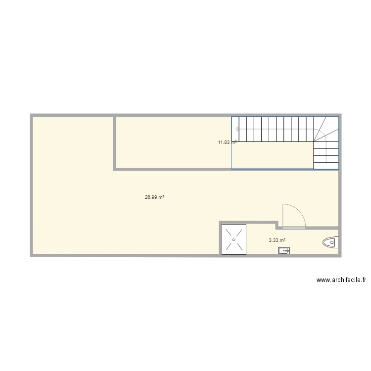 3eme etage Meyer. Plan de 0 pièce et 0 m2