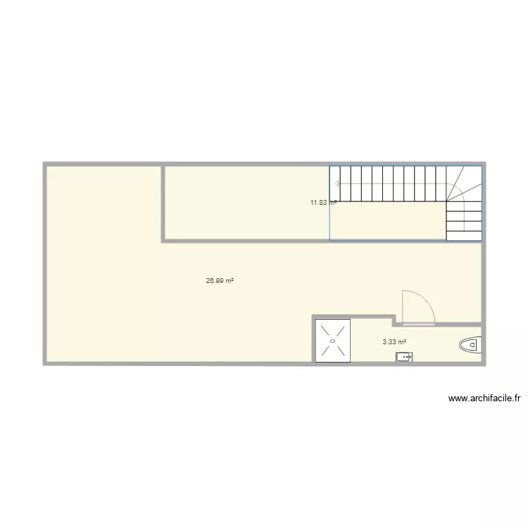 3eme etage Meyer. Plan de 