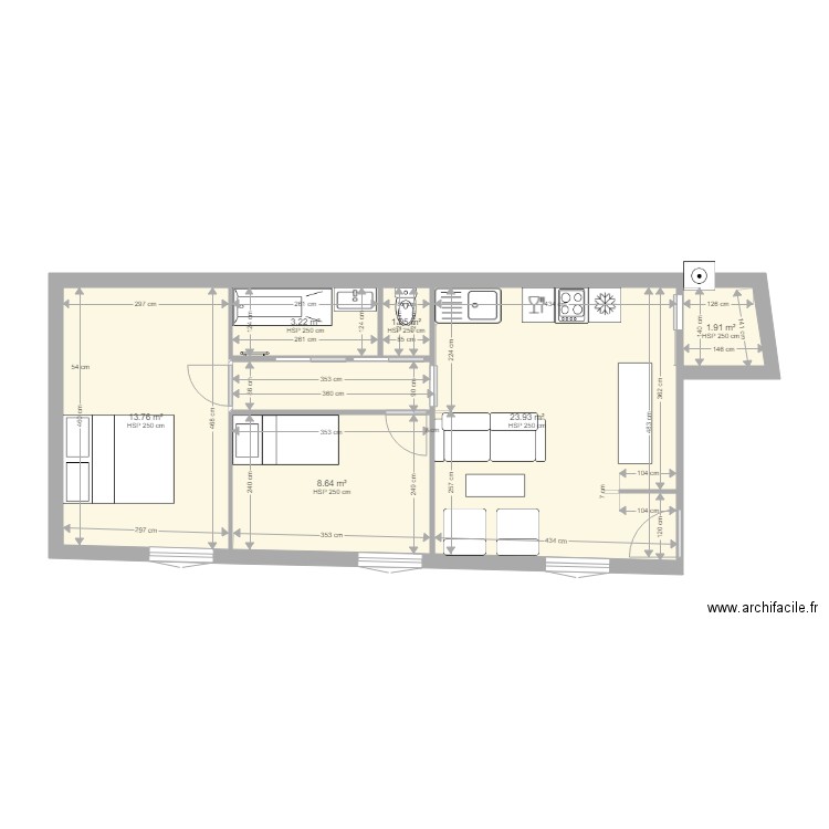 st martin 6. Plan de 0 pièce et 0 m2