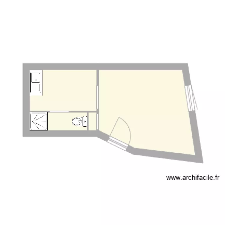 24 b st louis 5eme. Plan de 