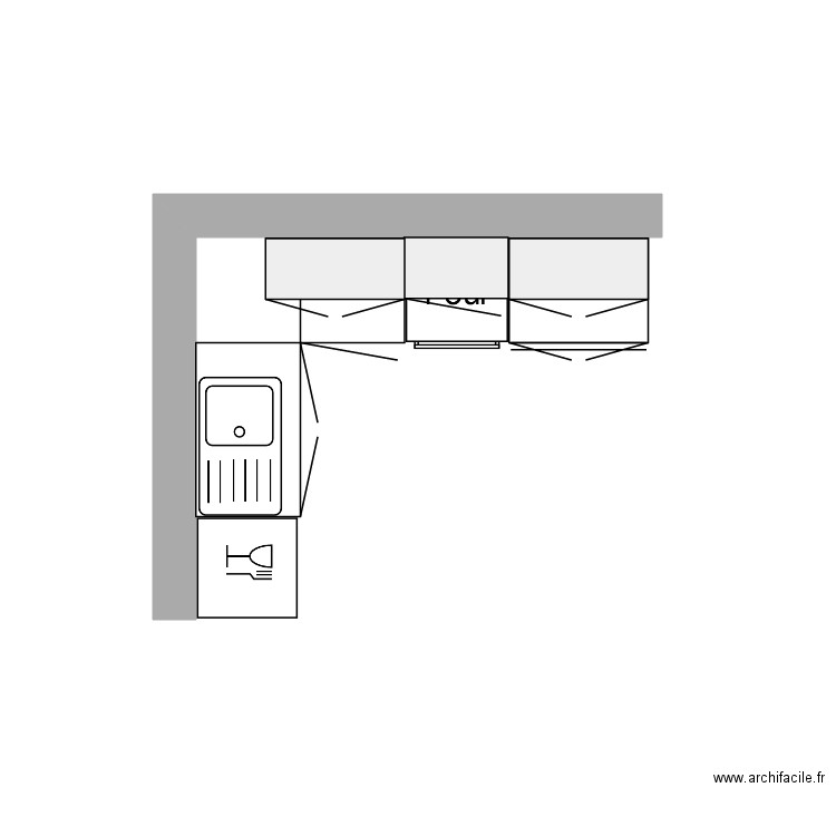 cuisine st avold. Plan de 0 pièce et 0 m2